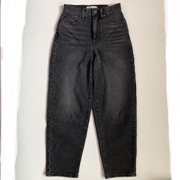 NWT MW Balloon Jeans in Brunswick Wash 23 - Picture 9 of 15